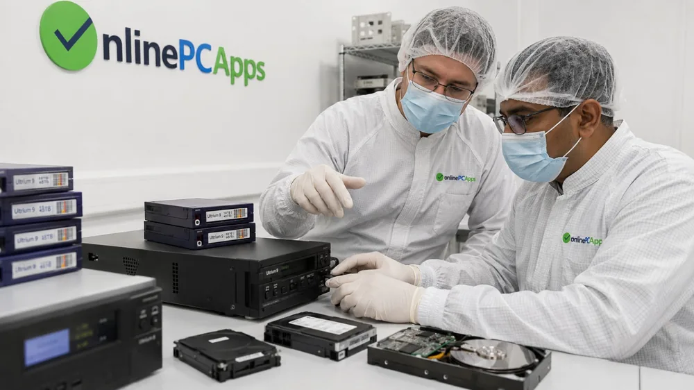 OnlinePCApps forensic drive recovery station
